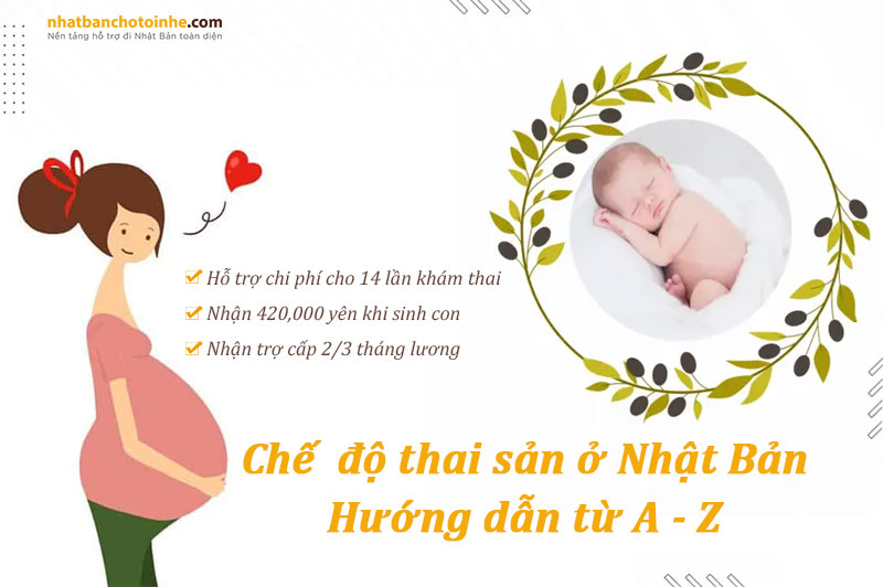 Hướng dẫn thai sản ở Nhật Bản chi tiết từ A – Z