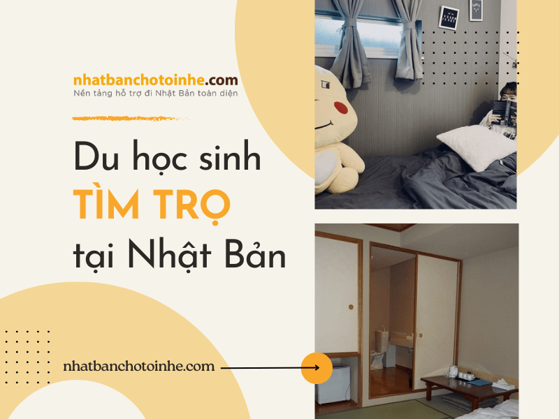 Hướng dẫn tự tìm nhà trọ cho du học sinh tại Nhật Bản