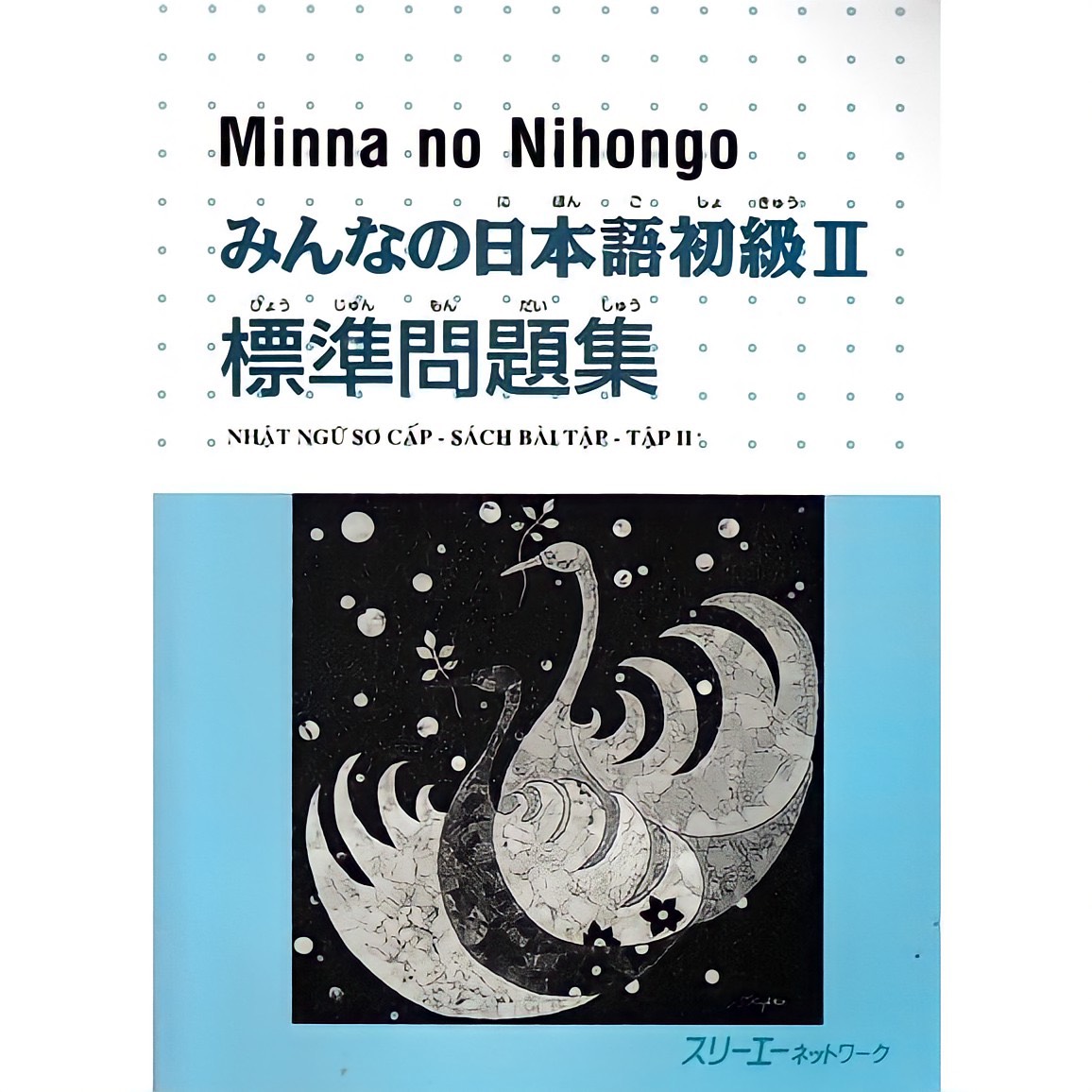 Minna No Nihongo Sơ cấp 2 Bản cũ: Hyojun mondaishu, Sách bài tập, Tập 2, Giá rẻ