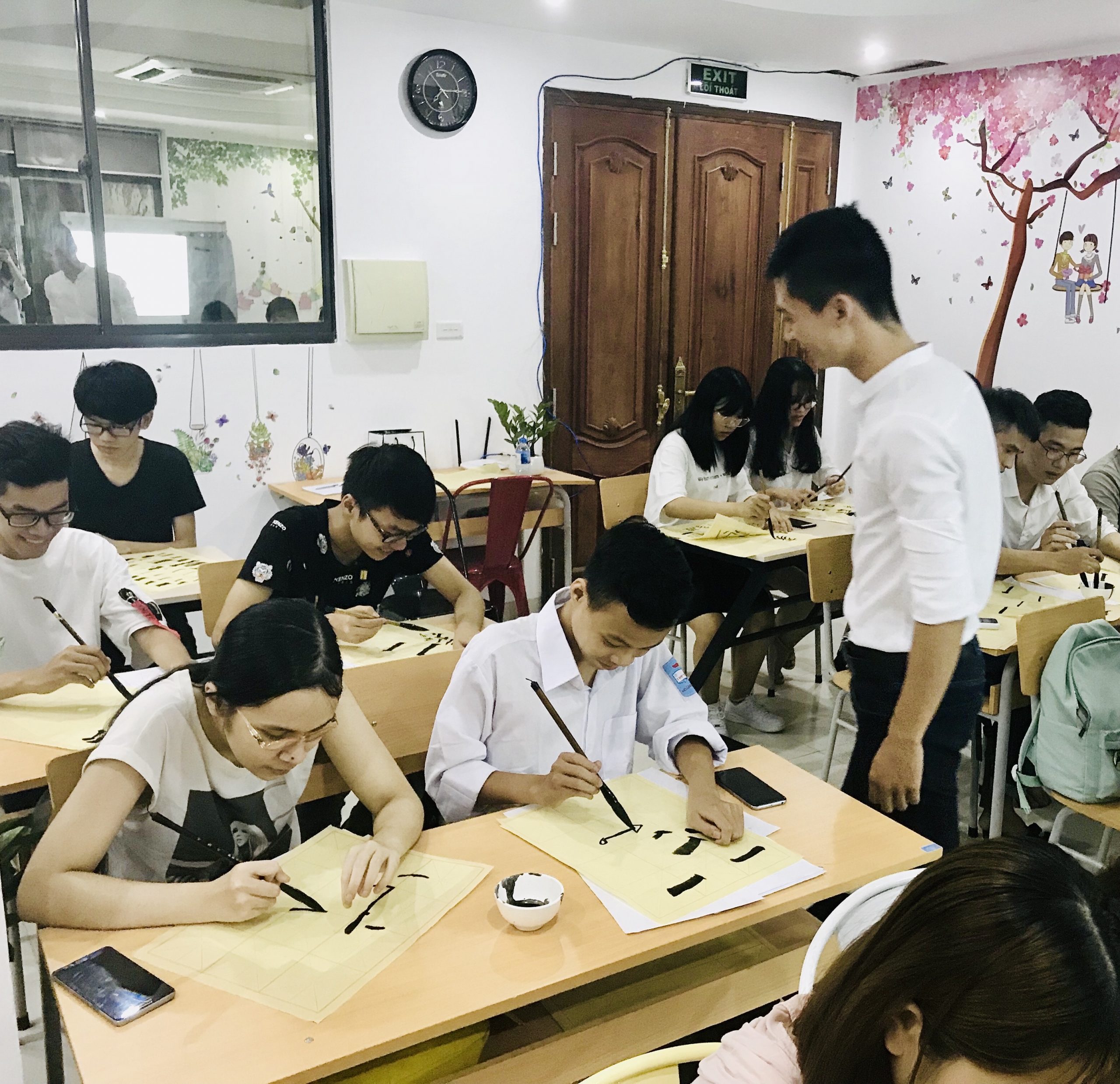 Chăm chỉ học bài tạ Trung tâm tiếng Nhật Chiaki