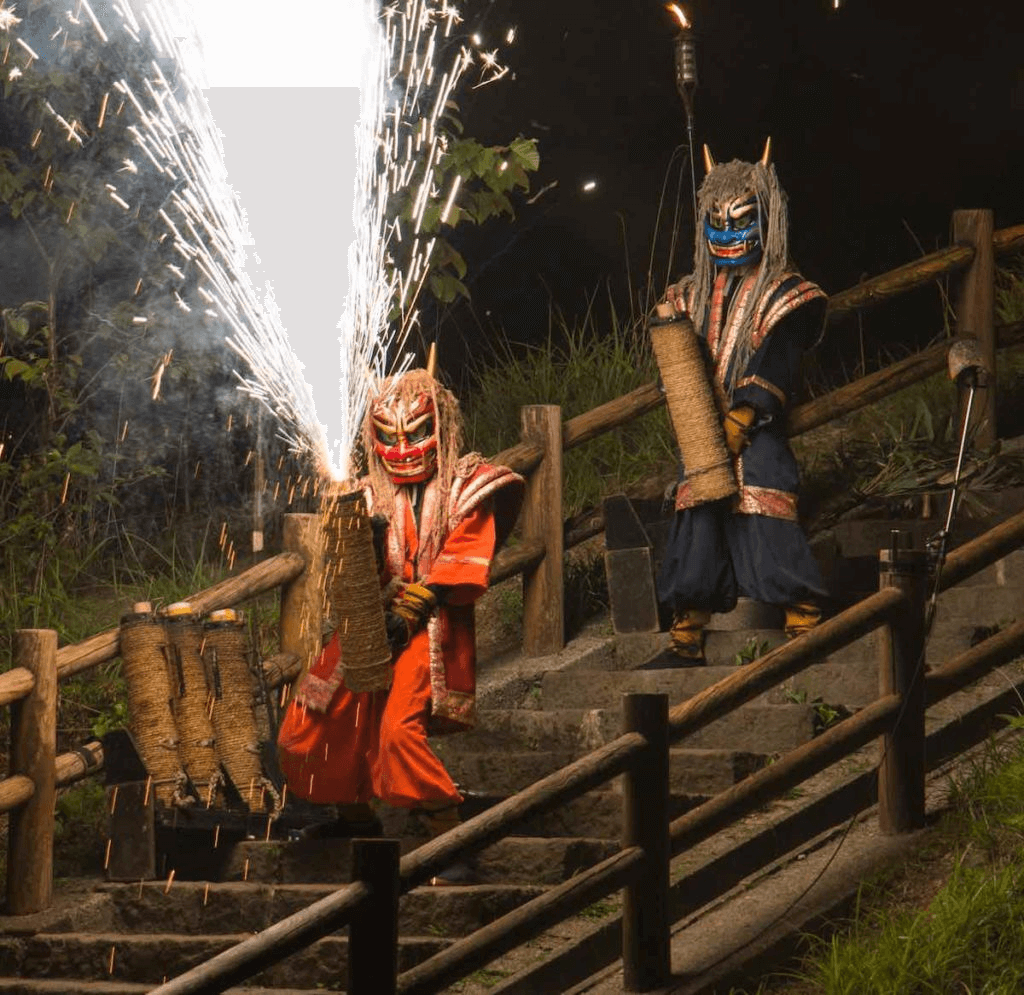 Pháo hoa quỷ của Noboribetsu