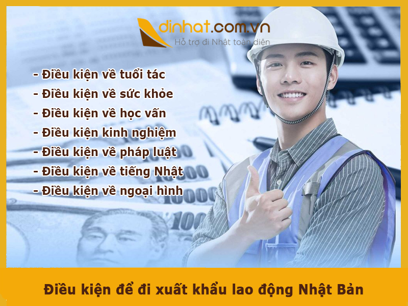 Điều kiện để đi xuất khẩu lao động Nhật Bản từ A đến Z