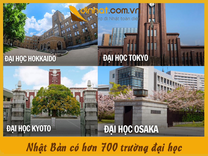 Nhat ban co hon 700 trung dai hoc
